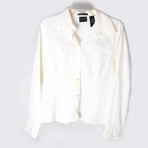 Axcess (Liz Claiborne) white blouse